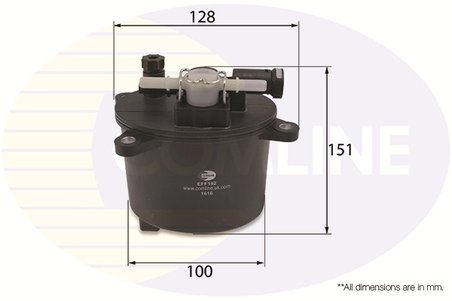 FILTRU COMBUSTIBIL COMLINE EFF192 - Compatibil cu CITROEN, FIAT, FORD, JAGUAR, LANCIA, LAND ROVER, MITSUBISHI, PEUGEOT
