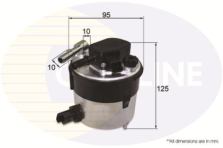 FILTRU COMBUSTIBIL COMLINE EFF193 - Compatibil cu FORD, MAZDA, VOLVO