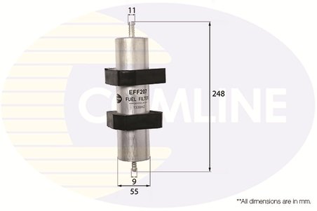 FILTRU COMBUSTIBIL COMLINE EFF207 - Compatibil cu AUDI