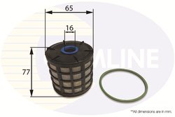 FILTRU COMBUSTIBIL COMLINE EFF300 - Compatibil cu CITROEN, DS, FORD, OPEL, PEUGEOT, TOYOTA, VAUXHALL