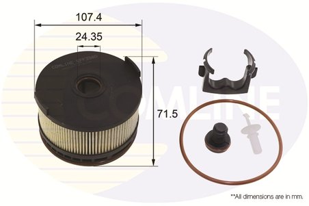 Filtru combustibil Comline EFF358D