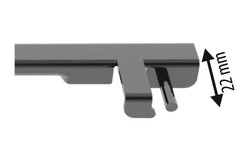 LAMELA STERGATOR TRICO EFK70701 - Compatibil cu CITROEN, FORD, PEUGEOT, SEAT, VW