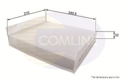 FILTRU AER HABITACLU COMLINE EKF104 - Compatibil cu OPEL, VAUXHALL