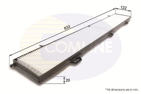 FILTRU AER HABITACLU COMLINE EKF107 - Compatibil cu ALPINA, BMW