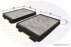 FILTRU AER HABITACLU COMLINE EKF110A - Compatibil cu ALPINA, BMW