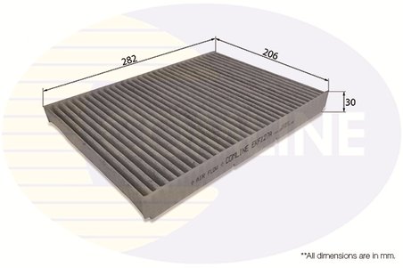 FILTRU AER HABITACLU COMLINE EKF127A - Compatibil cu AUDI, SKODA, VW