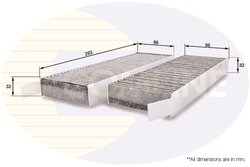 Filtru aer habitaclu Comline EKF170A
