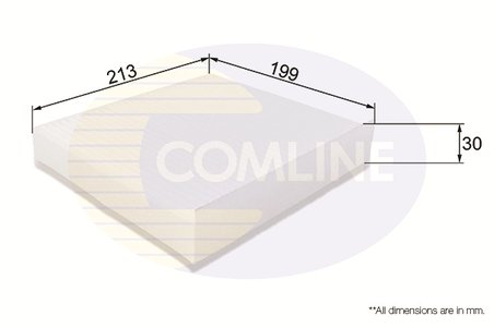 FILTRU AER HABITACLU COMLINE EKF173 - Compatibil cu ALFA ROMEO, FERRARI