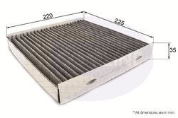 Filtru aer habitaclu Comline EKF193A