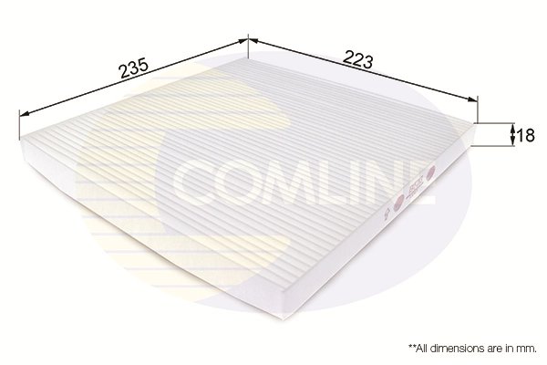 FILTRU AER HABITACLU COMLINE EKF213 - Compatibil cu RENAULT