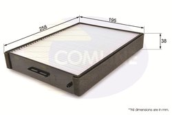 FILTRU AER HABITACLU COMLINE EKF227 - Compatibil cu HYUNDAI, KIA