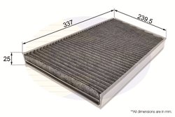 FILTRU AER HABITACLU COMLINE EKF244A - Compatibil cu MERCEDES-BENZ
