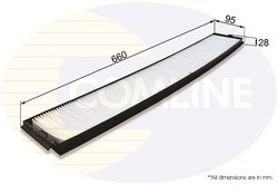 FILTRU AER HABITACLU COMLINE EKF255 - Compatibil cu ALPINA, BMW