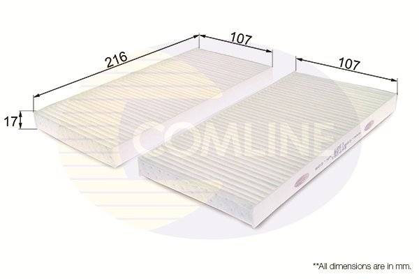 Filtru aer habitaclu Comline EKF261