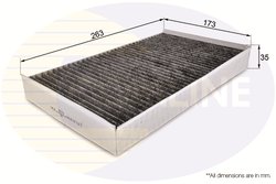 Filtru aer habitaclu Comline EKF297A