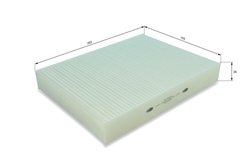 FILTRU AER HABITACLU COMLINE EKF304 - Compatibil cu FIAT, NISSAN, OPEL, RENAULT, VAUXHALL