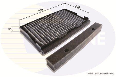 FILTRU AER HABITACLU COMLINE EKF322A - Compatibil cu SAAB