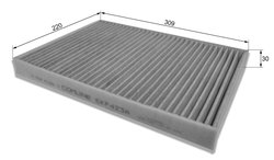 FILTRU AER HABITACLU COMLINE EKF423A - Compatibil cu AUDI, BENTLEY, PORSCHE, VW
