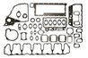 Set complet garnituri motor ENGITECH ENT000019