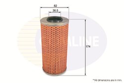 FILTRU ULEI COMLINE EOF018 - Compatibil cu DAEWOO, LOTUS, MERCEDES-BENZ, PUCH, SSANGYONG, TATA, VOLVO