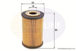 Filtru ulei Comline EOF069