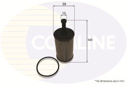 Filtru ulei Comline EOF088