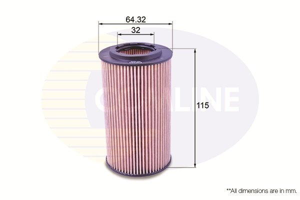 FILTRU ULEI COMLINE EOF092 - Compatibil cu BMW, LAND ROVER, MG, ROVER