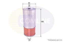 Filtru ulei Comline EOF129