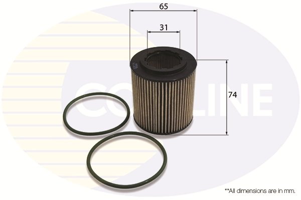 FILTRU ULEI COMLINE EOF179 - Compatibil cu ALFA ROMEO, CADILLAC, FIAT, OPEL, SAAB, SUZUKI, VAUXHALL