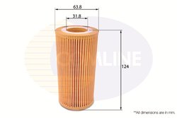 Filtru ulei Comline EOF180