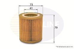 FILTRU ULEI COMLINE EOF196 - Compatibil cu ALPINA, BMW