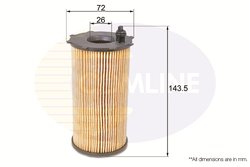 Filtru ulei Comline EOF239