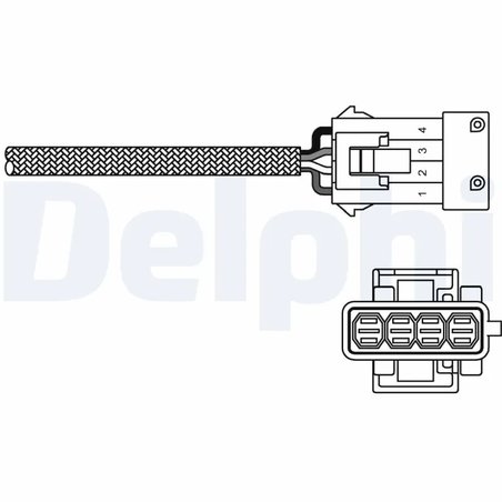 SONDA LAMBDA DELPHI ES10797-12B1 - Compatibil cu CITROEN, FIAT, LANCIA, PEUGEOT, RENAULT