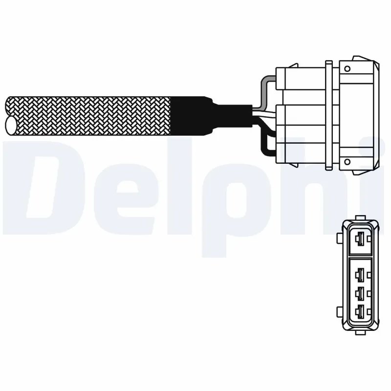 SONDA LAMBDA DELPHI ES10976-12B1 - Compatibil cu SKODA, VW