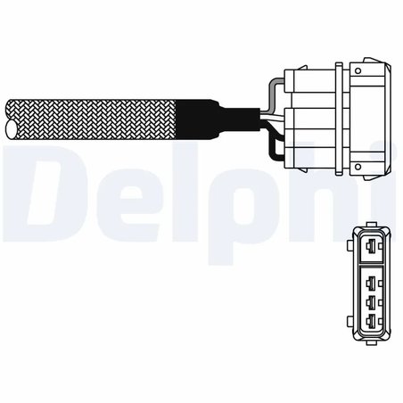 SONDA LAMBDA DELPHI ES10976-12B1 - Compatibil cu SKODA, VW
