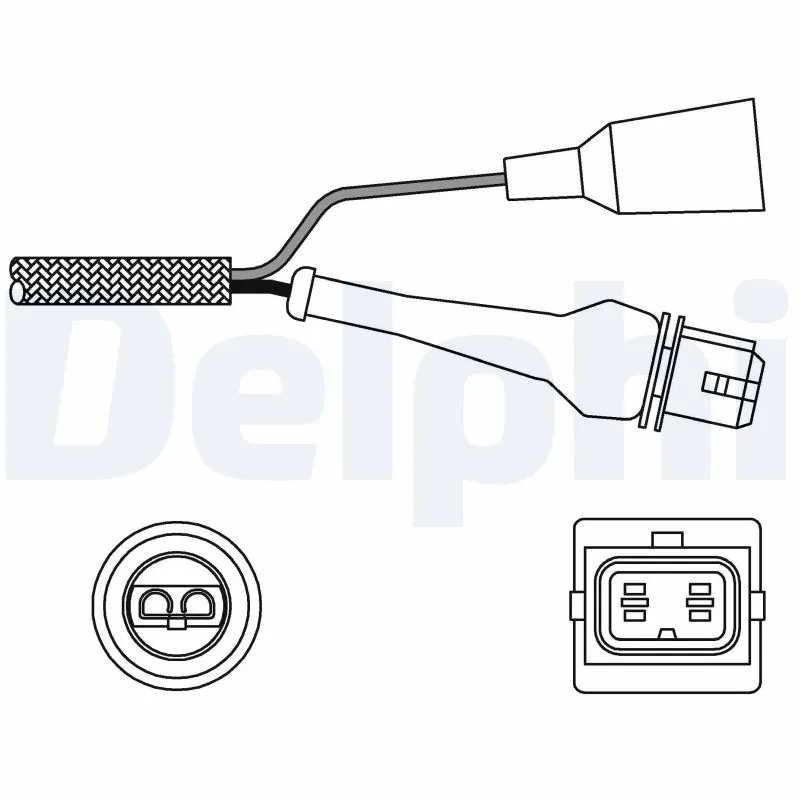 SONDA LAMBDA DELPHI ES11000-12B1 - Compatibil cu ALPINE, AUDI, CHRYSLER, DODGE, PEUGEOT, RENAULT, VW, YUGO, ZASTAVA