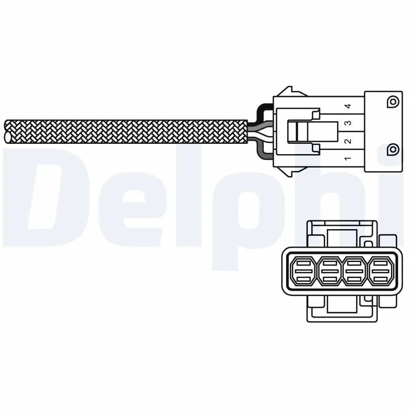 SONDA LAMBDA DELPHI ES20230-12B1 - Compatibil cu CITROEN, PEUGEOT
