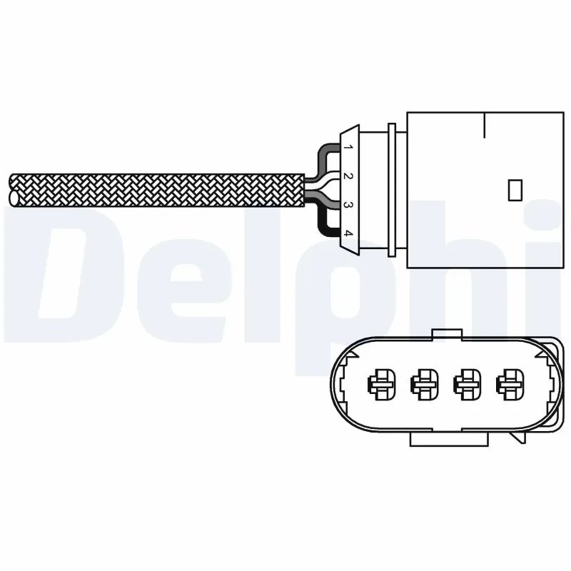 SONDA LAMBDA DELPHI ES20285-12B1 - Compatibil cu AUDI, SKODA, VW