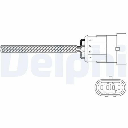 SONDA LAMBDA DELPHI ES20344-12B1 - Compatibil cu ALFA ROMEO, FIAT, LANCIA