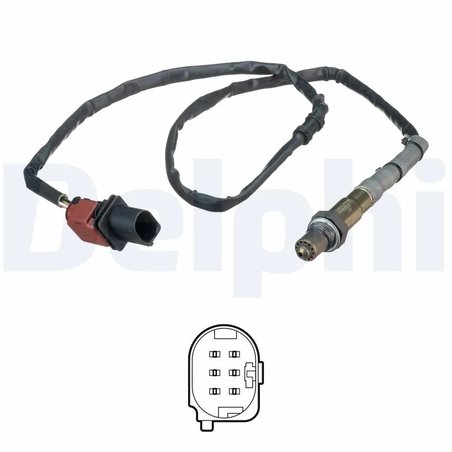 SONDA LAMBDA DELPHI ES20556-12B1 - Compatibil cu AUDI, SEAT, SKODA, VW