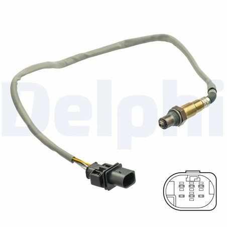 SONDA LAMBDA DELPHI ES21065-12B1 - Compatibil cu AUDI, SEAT, SKODA, VW
