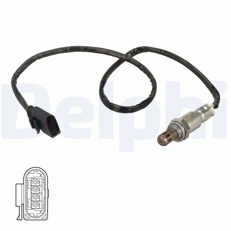 SONDA LAMBDA DELPHI ES21129-12B1 - Compatibil cu AUDI, SEAT, SKODA, VW
