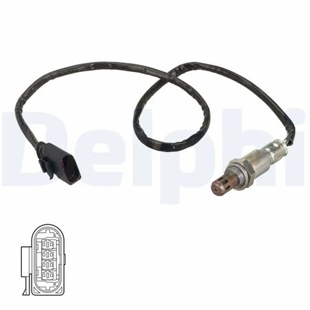 SONDA LAMBDA DELPHI ES21129-12B1 - Compatibil cu AUDI, SEAT, SKODA, VW