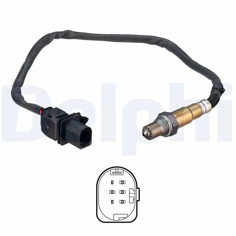 SONDA LAMBDA DELPHI ES21197-12B1 - Compatibil cu ALFA ROMEO, FIAT, JEEP