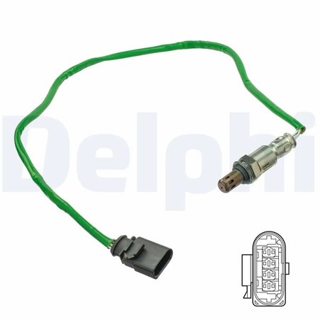 SONDA LAMBDA DELPHI ES21206-12B1 - Compatibil cu AUDI, SEAT, SKODA, VW