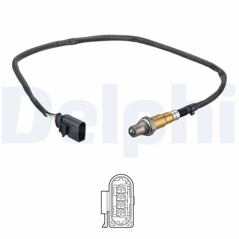 SONDA LAMBDA DELPHI ES21273-12B1 - Compatibil cu AUDI, SEAT, SKODA, VW