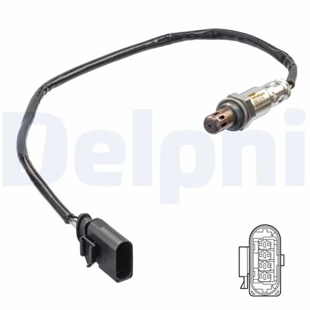 SONDA LAMBDA DELPHI ES21278-12B1 - Compatibil cu AUDI, SEAT, SKODA, VW