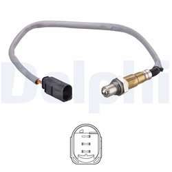 SONDA LAMBDA DELPHI ES21281-12B1 - Compatibil cu MERCEDES-BENZ