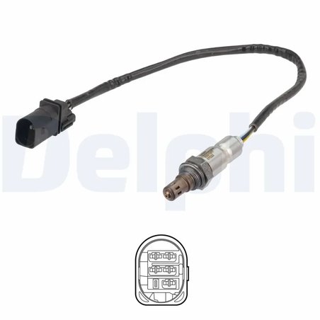 SONDA LAMBDA DELPHI ES21377-12B1 - Compatibil cu AUDI, SEAT, SKODA, VW