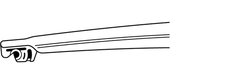 LAMELA STERGATOR TRICO EX3012 - Compatibil cu HYUNDAI